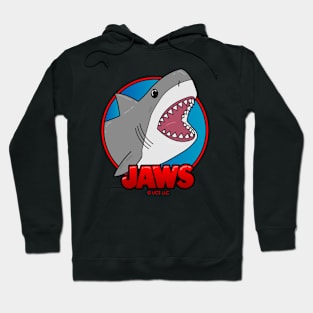 jaws, cute, kawaii, chibi Hoodie